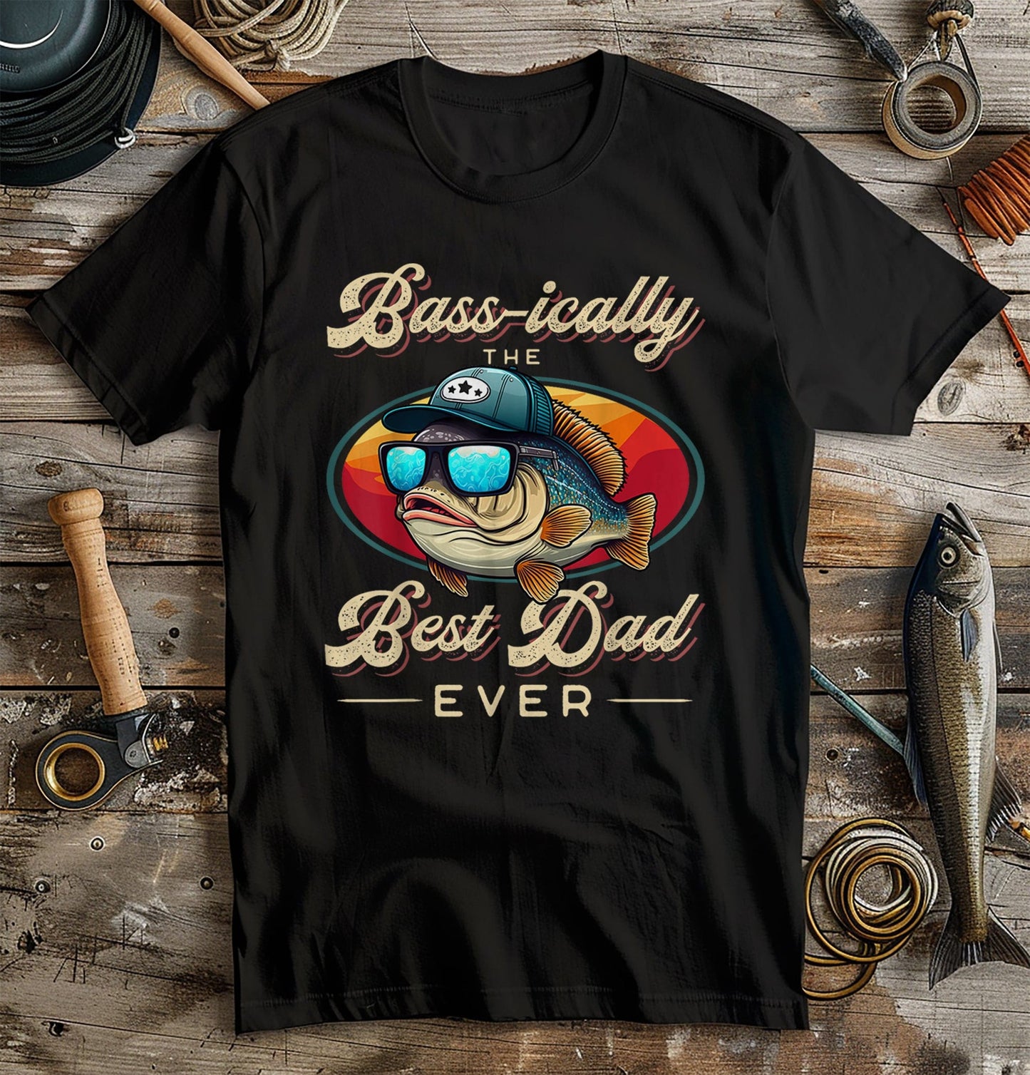 Funny Fishing Father's Day T-Shirt