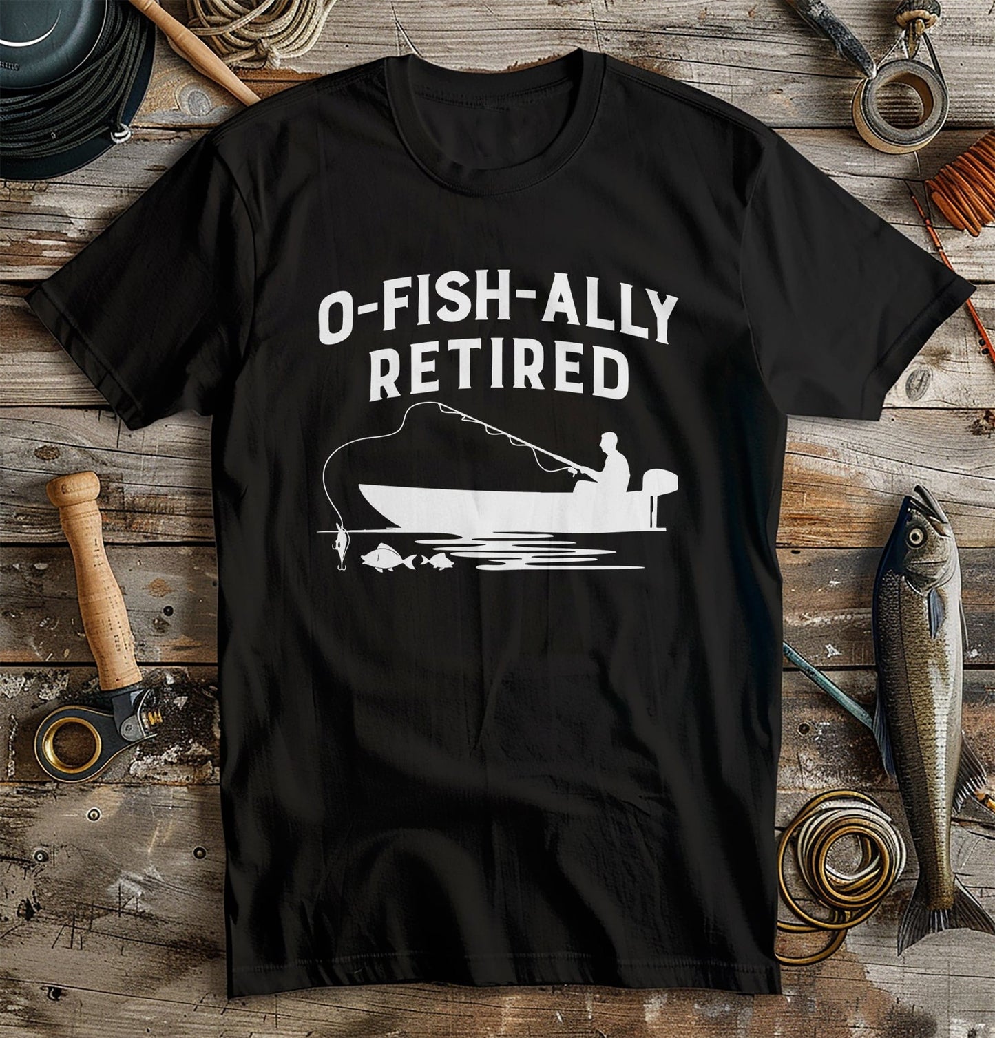 OFishally Retired 3 T-shirt