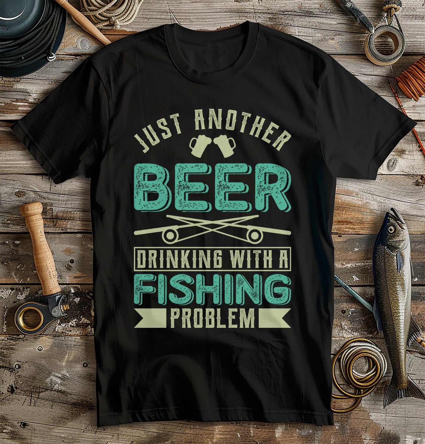Just Another Beer Fishing Problem T-Shirt