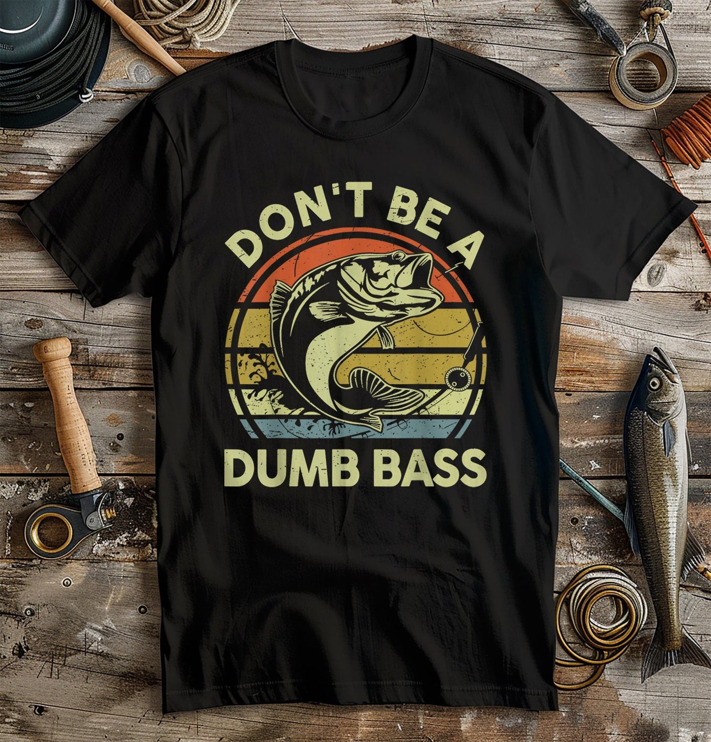 Don't Be A Dumb Bass Fishing T-Shirt