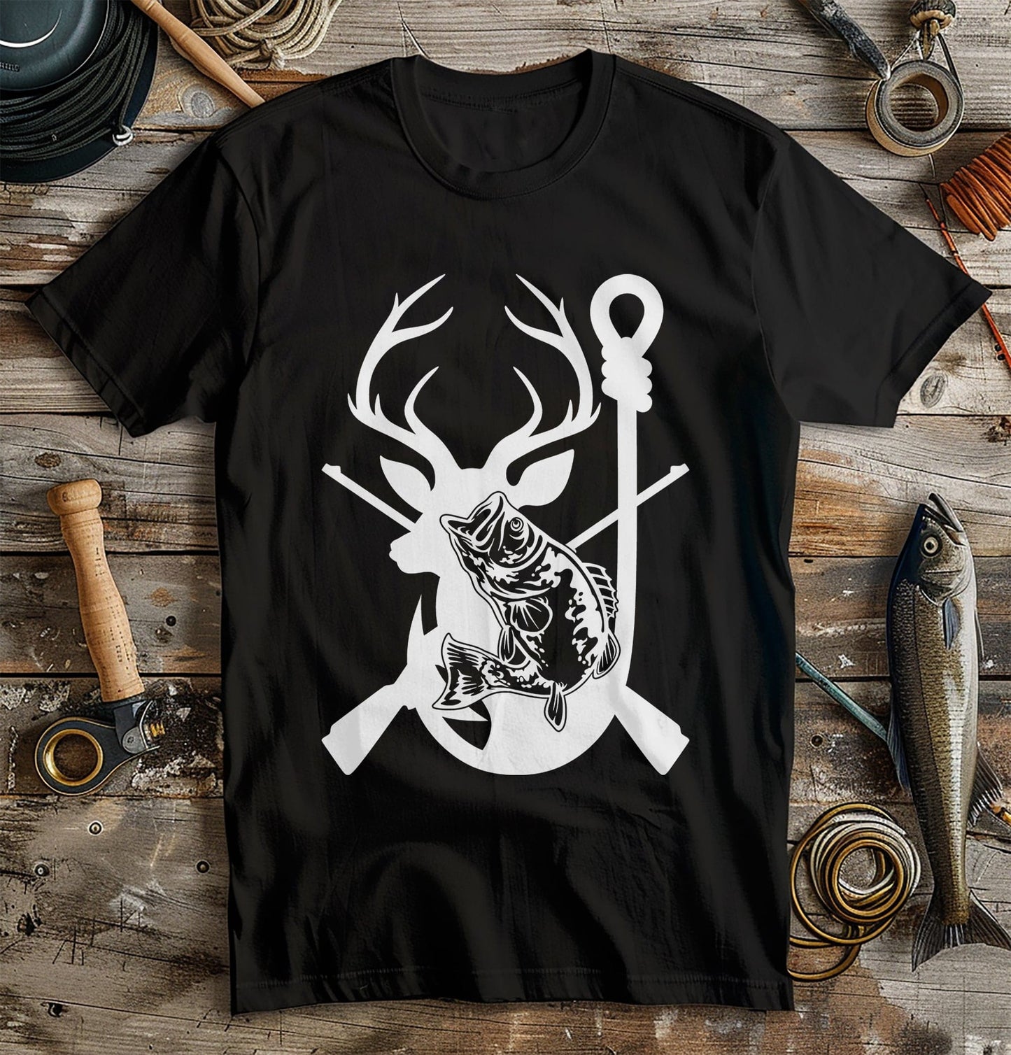 Hunting and Fishing t-shirt