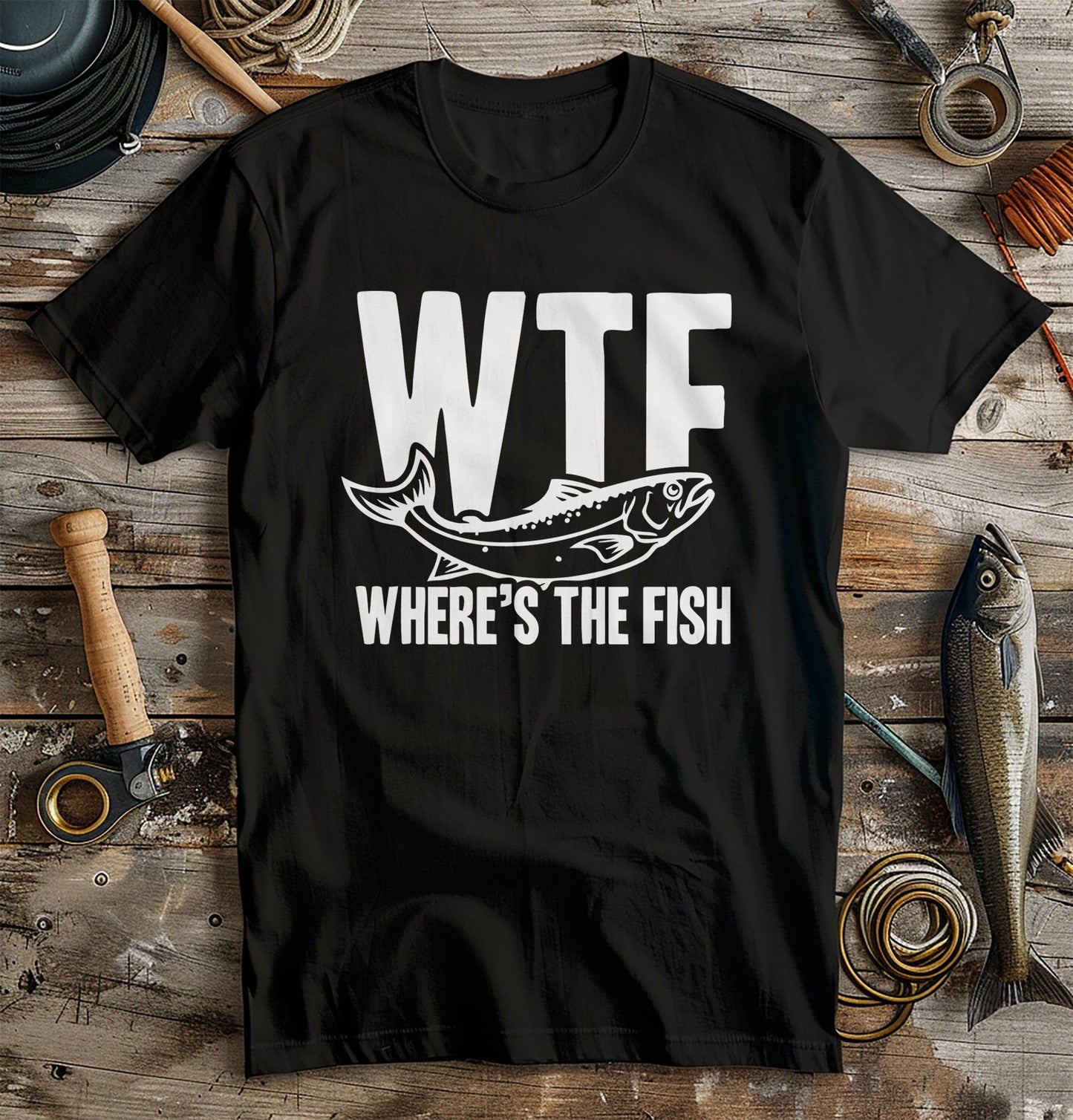 WTF Where‚Äôs the Fish? T-shirt