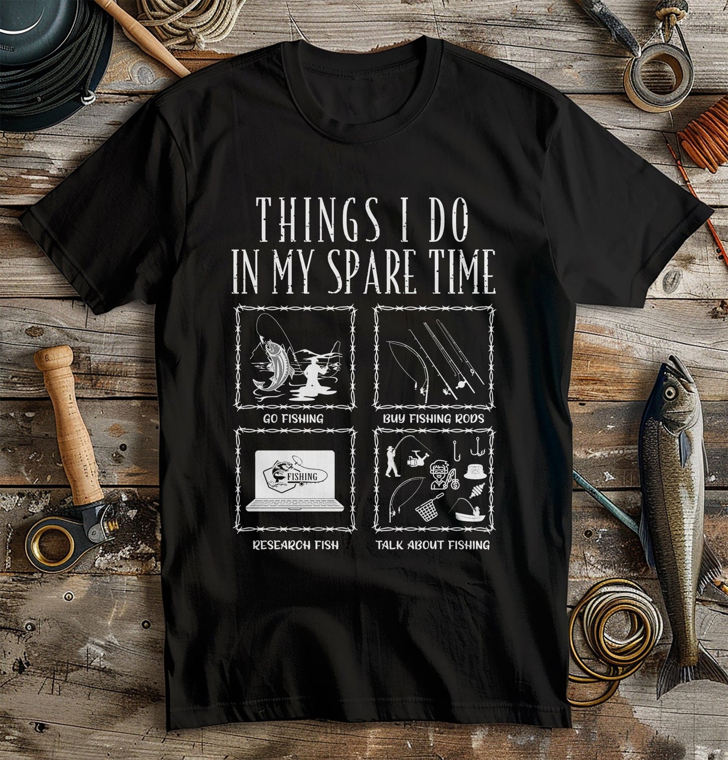 Spare Time Fishing T-Shirt