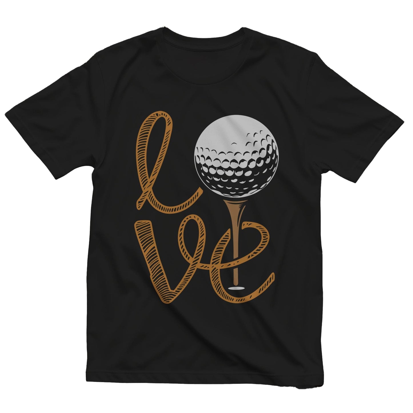 Love Golf T-Shirt - Tee Up Your