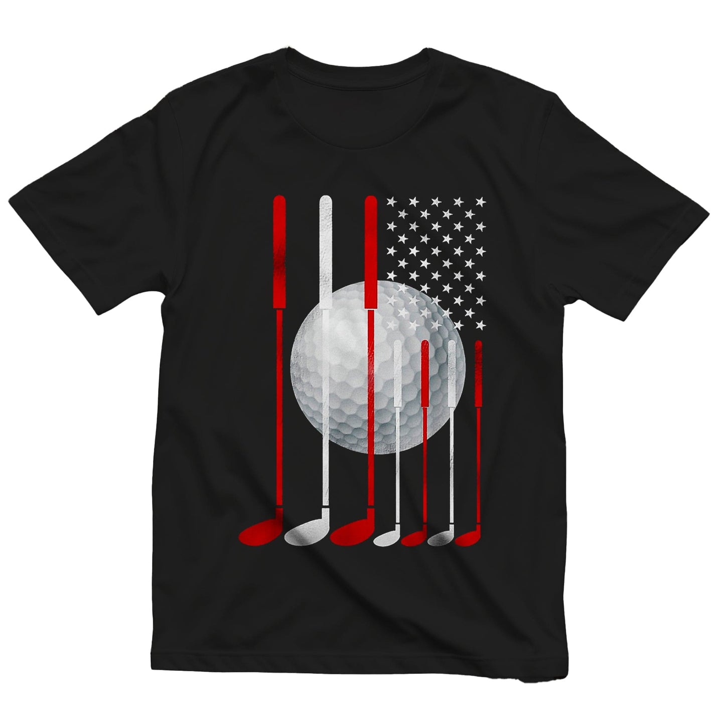 Swinging Freedom American Flag t-shirt