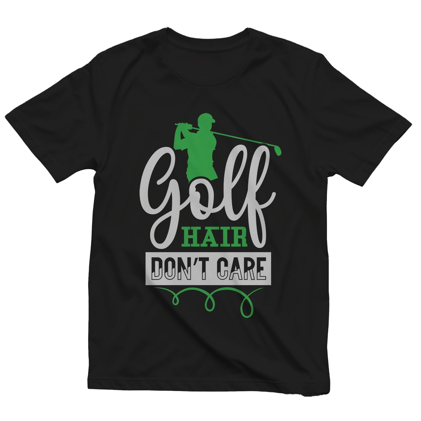 Golf Hair Don't Care T-Shirt - Swing
