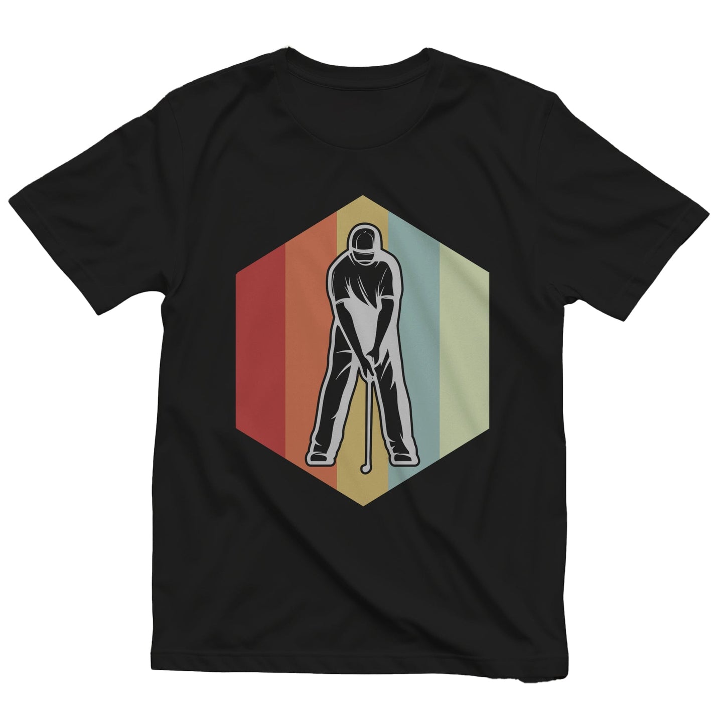 Golf Retro Distressed Style t-shirt