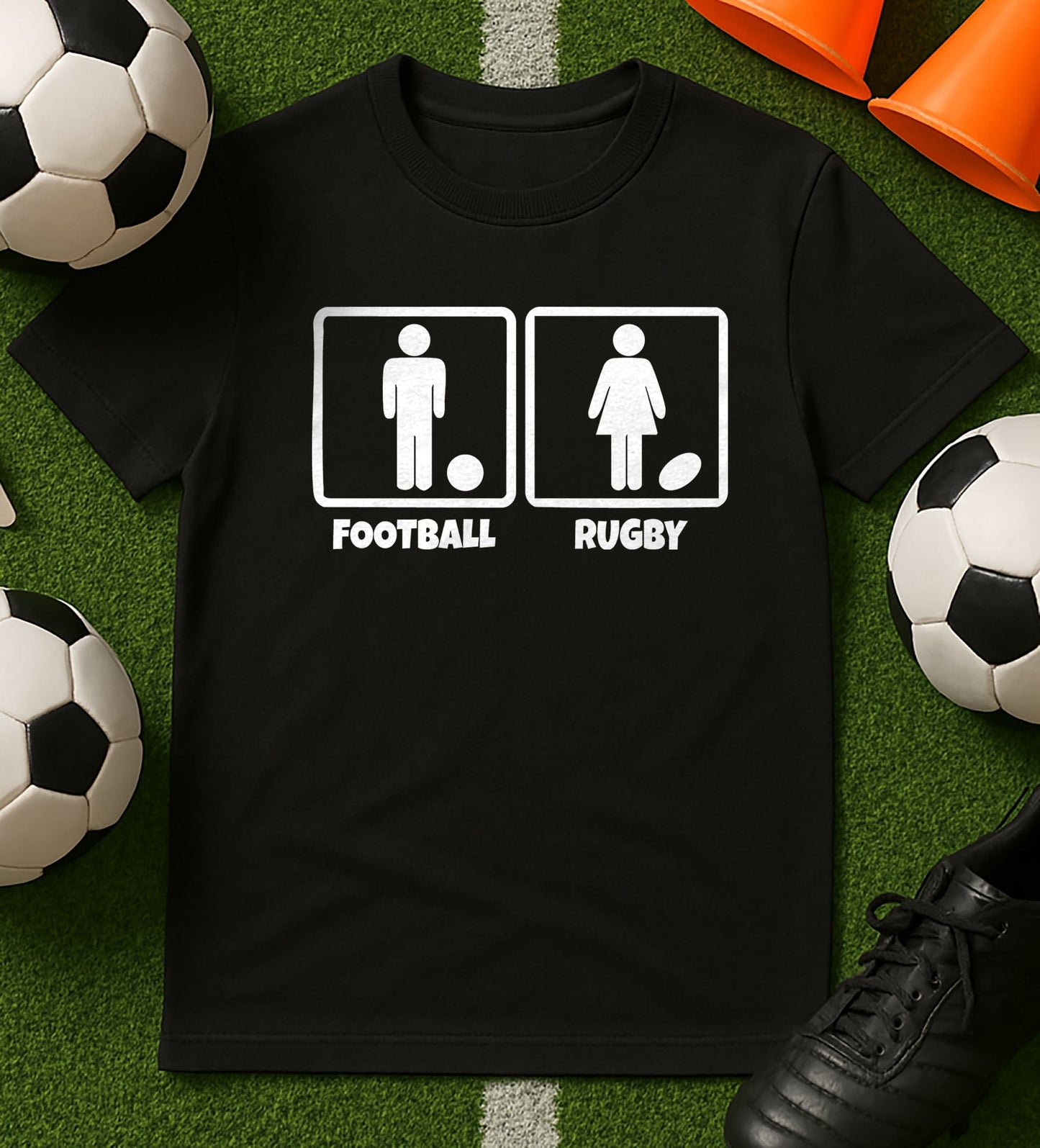Football vs. T-Shirt