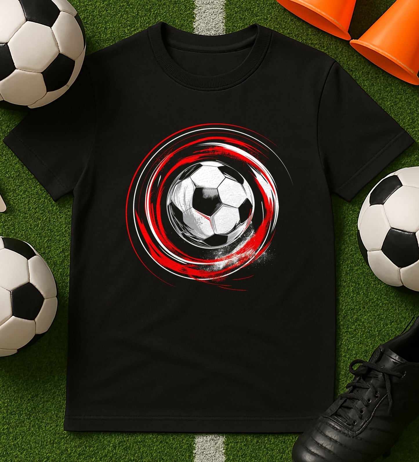 Football Spiral - T-Shirt