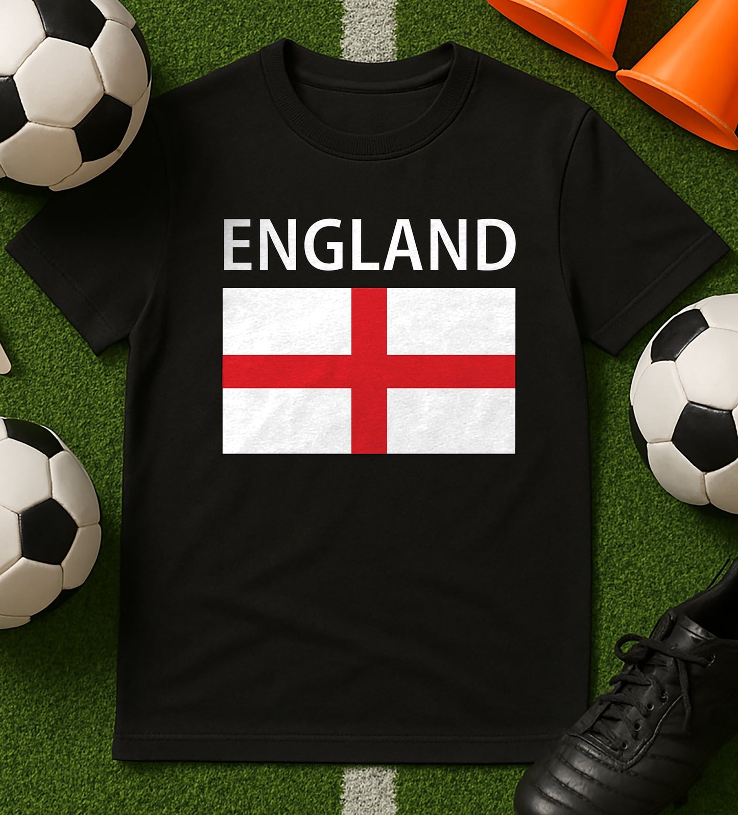 Big England Flag T-Shirt