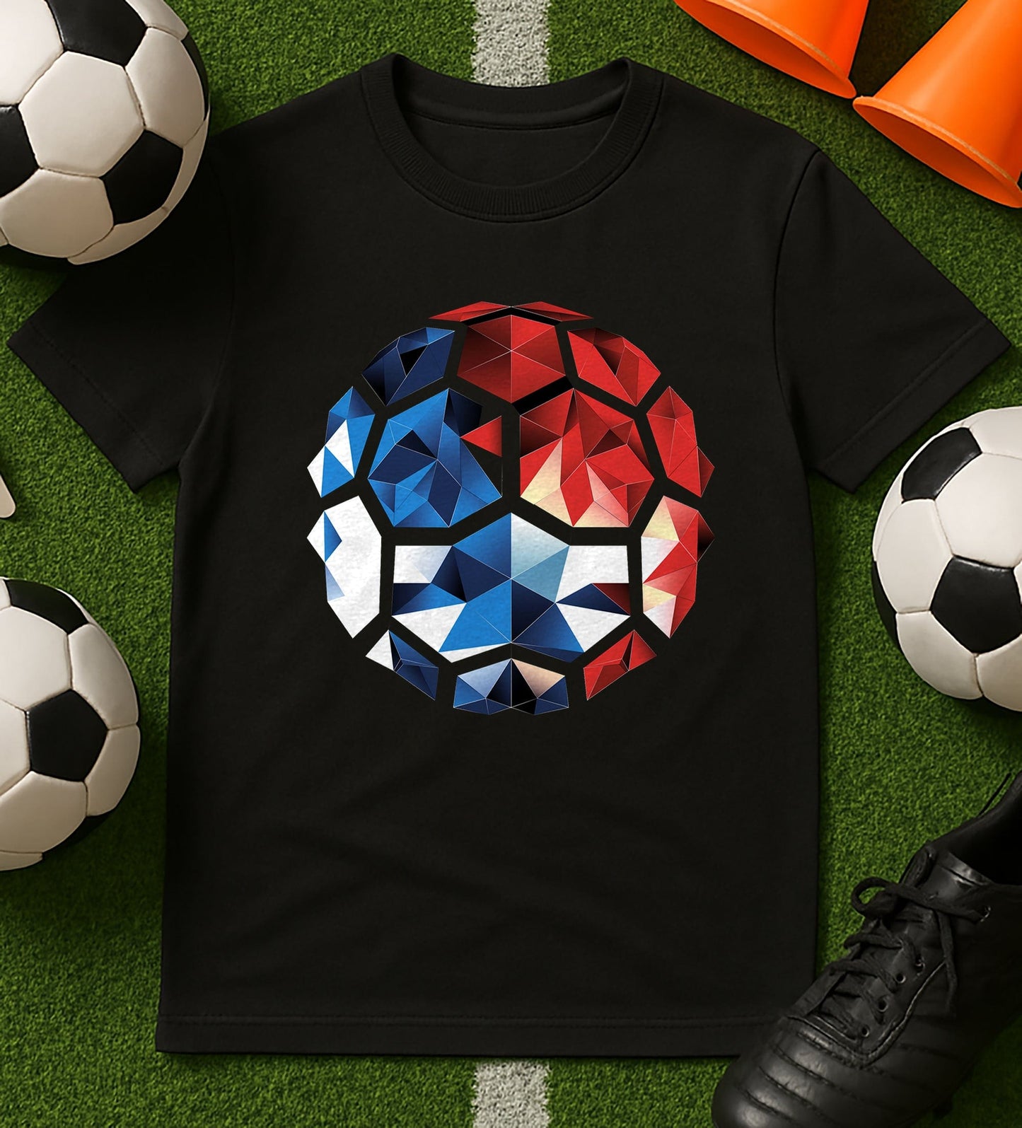 Geometric England T-Shirt