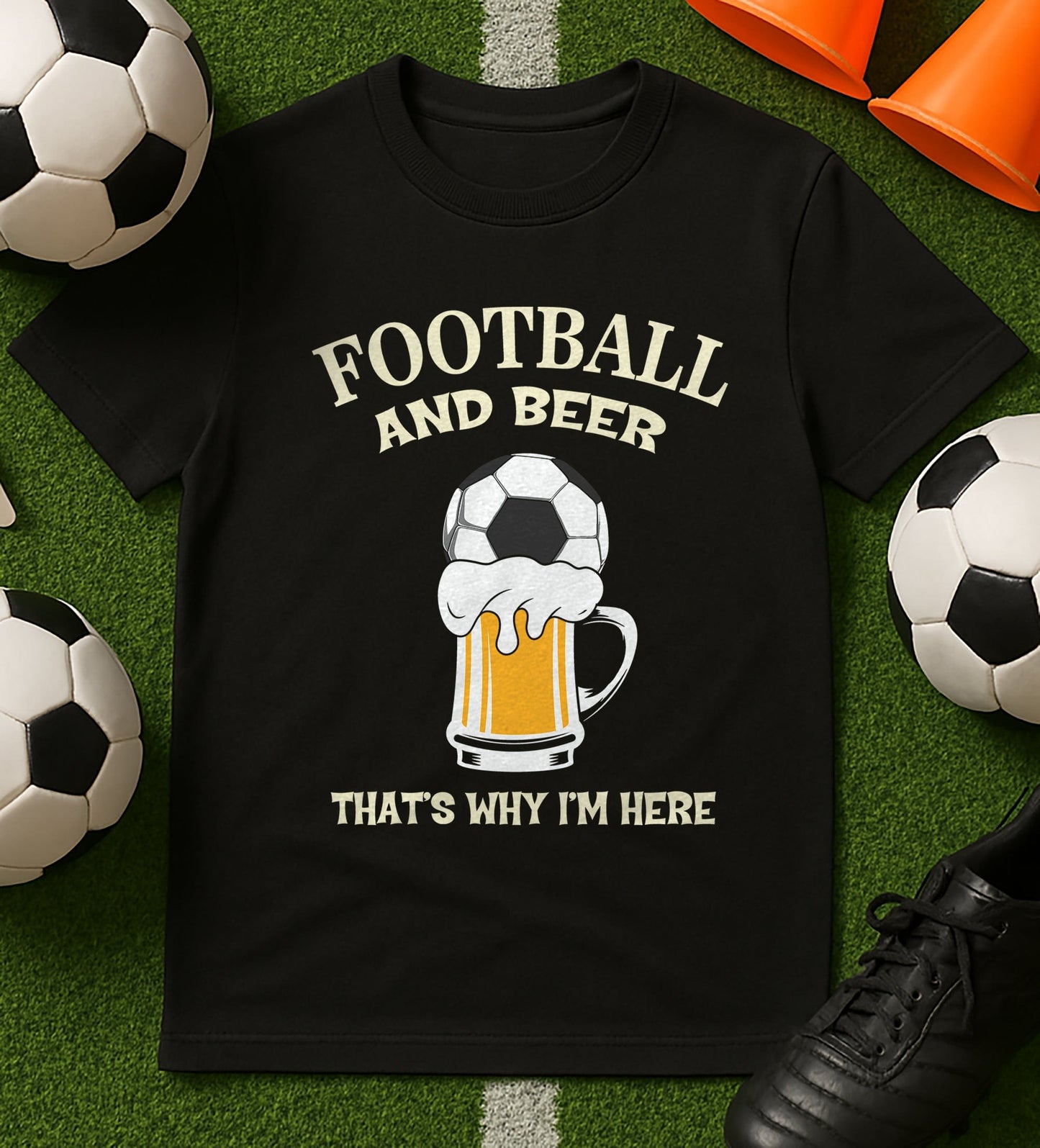 Football and Beer T-Shirt