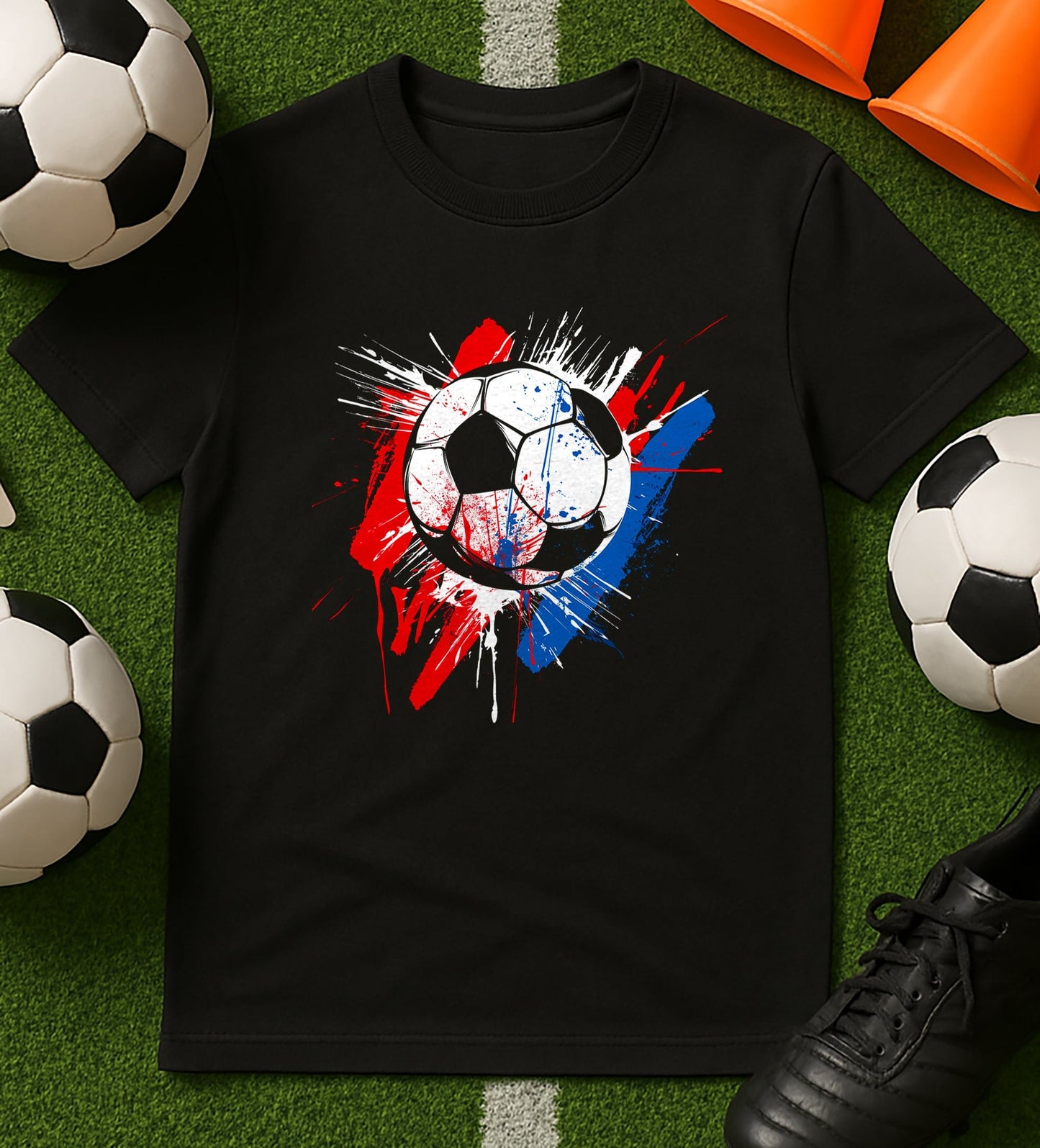 Football-Paint - T-Shirt