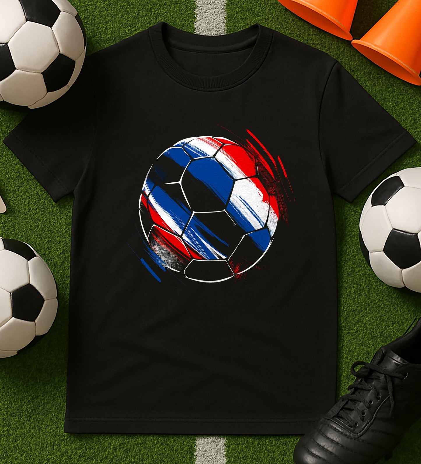 Sketched Football T-Shirt