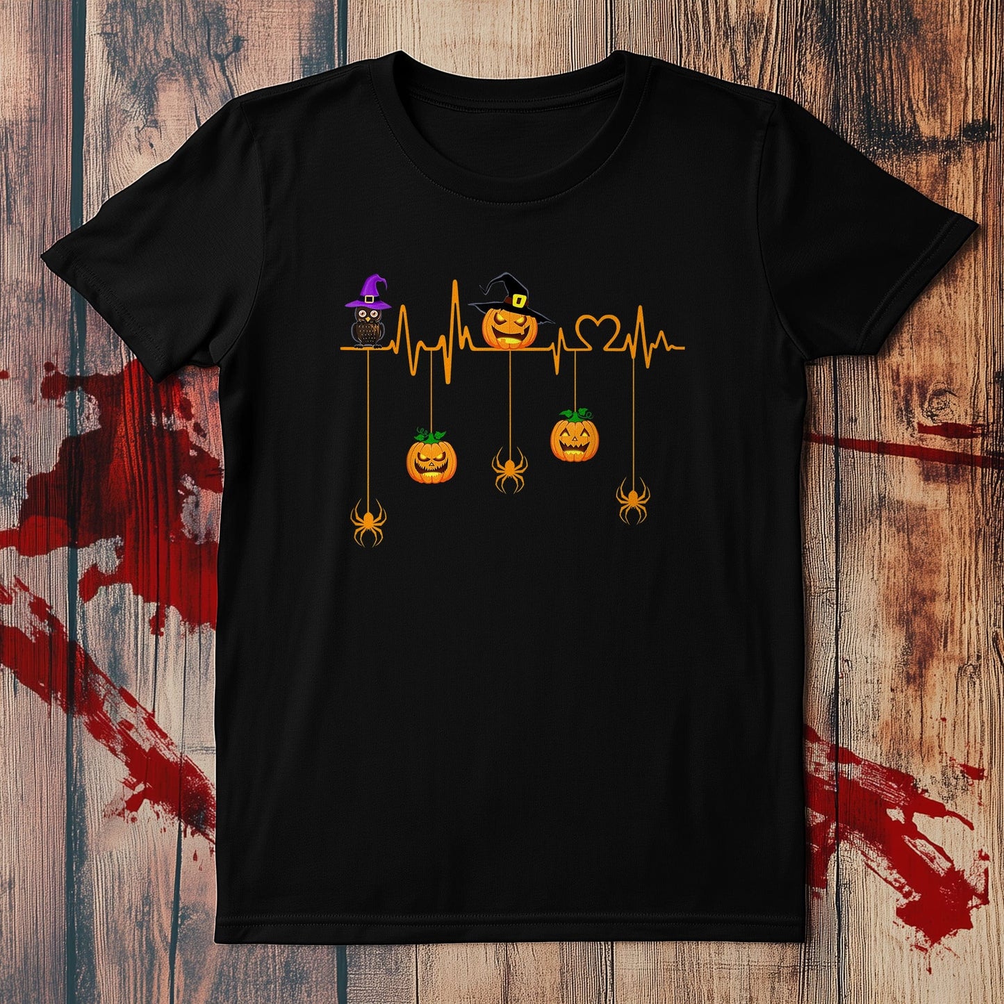 Pumpkin Heartbeat T-Shirt -