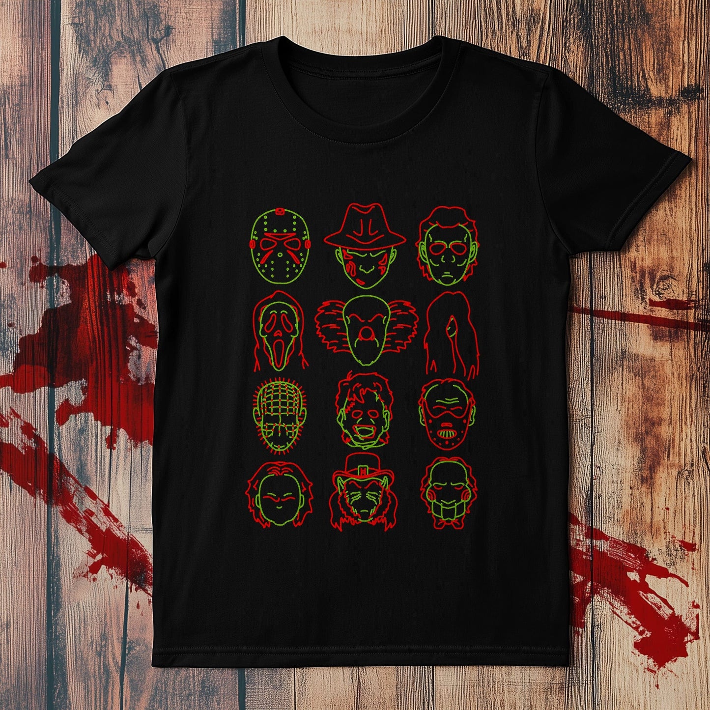 Halloween Horror Heads T-Shirt