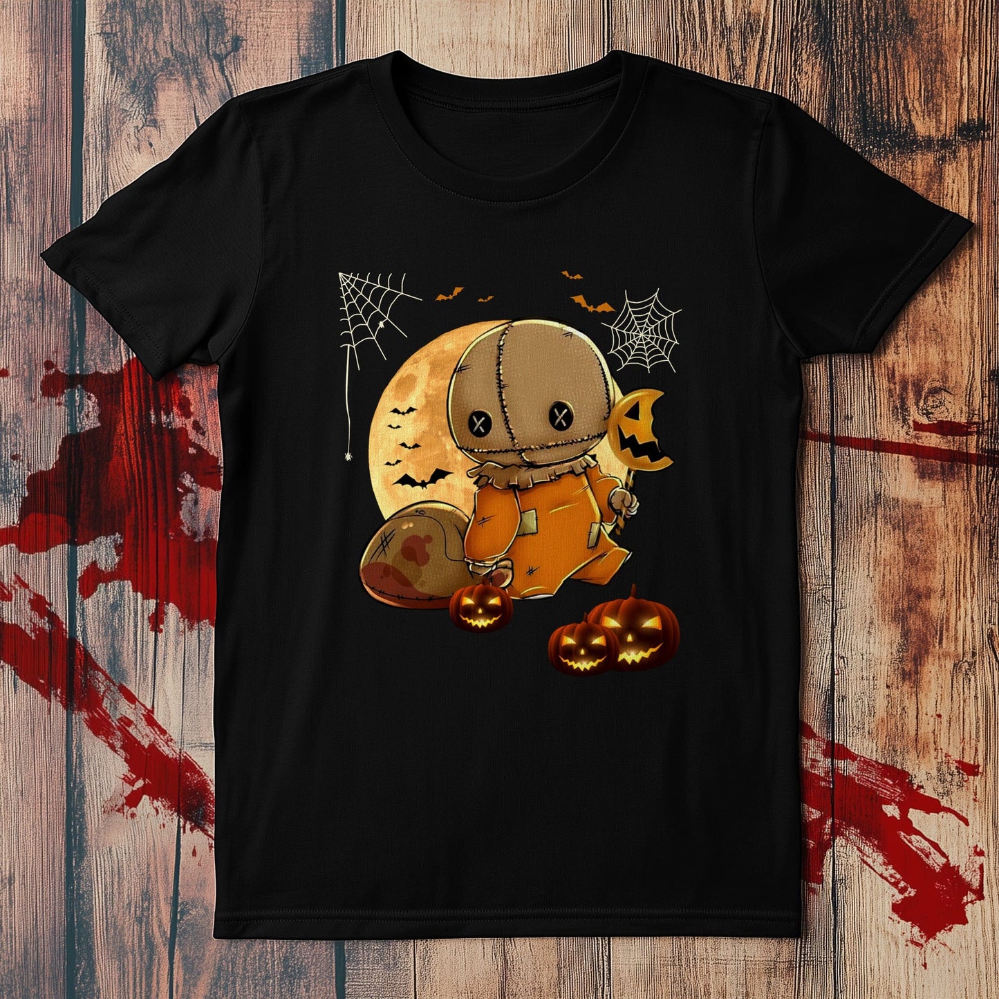 Cute Scarecrow Pumpkin T-Shirt