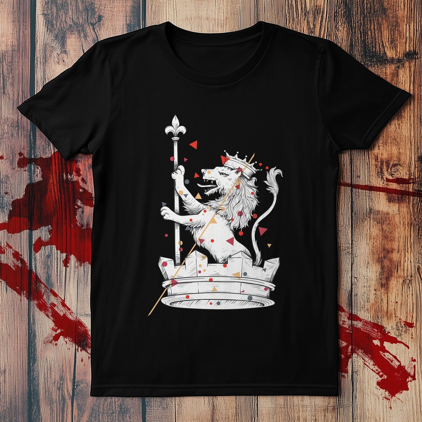 Abstract Lion T-shirt