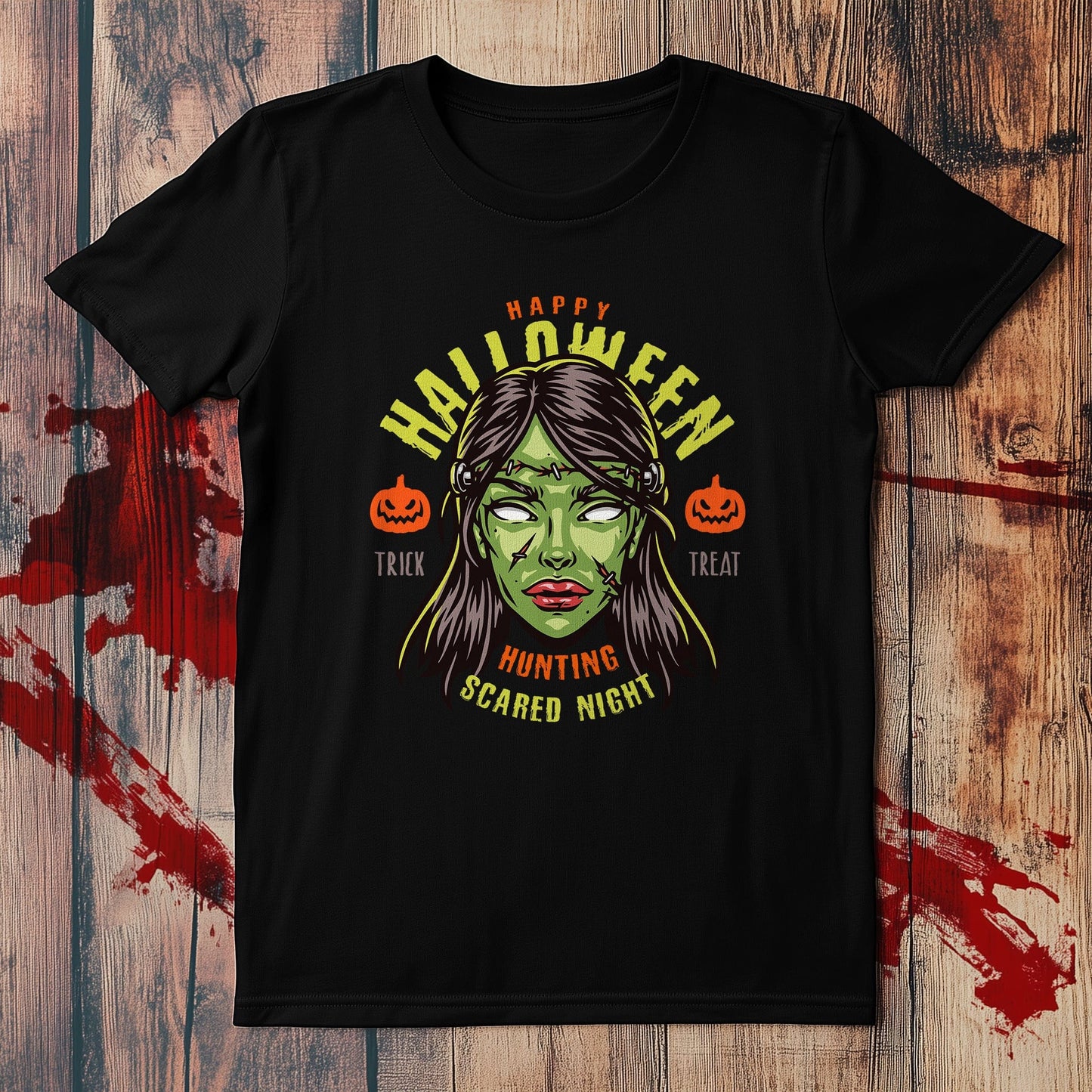 Happy Hunting Frankenstein T-shirt -