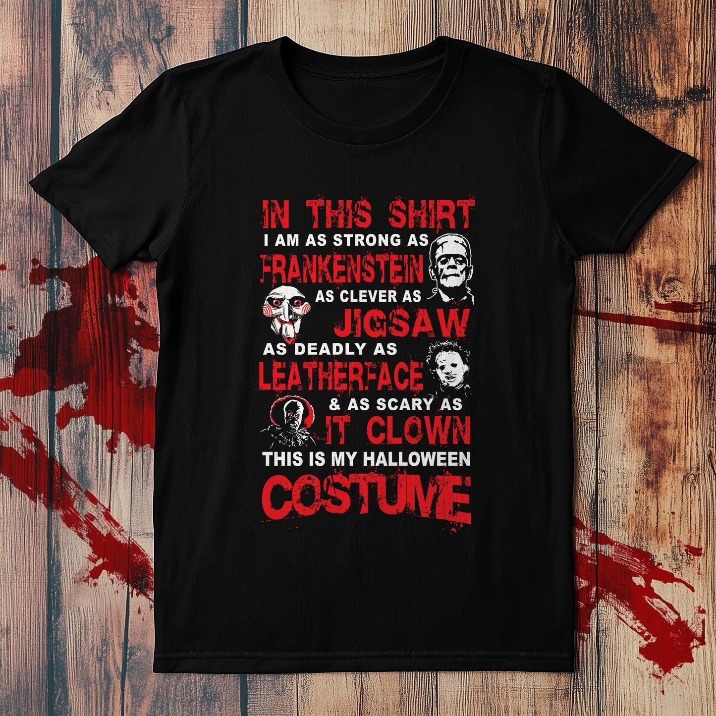 Frankenstein costume T-shirt
