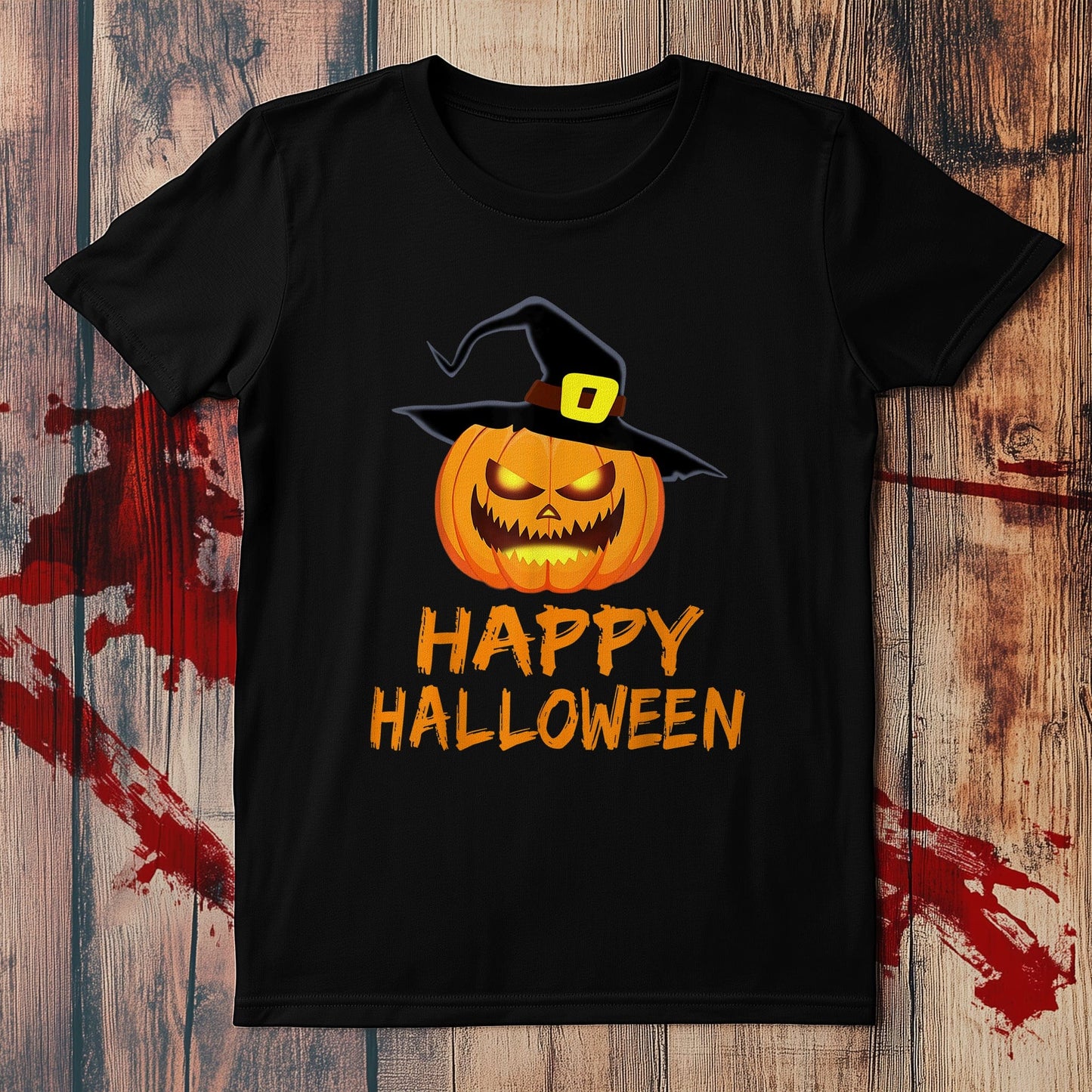 Pumpkin with Hat T-Shirt -