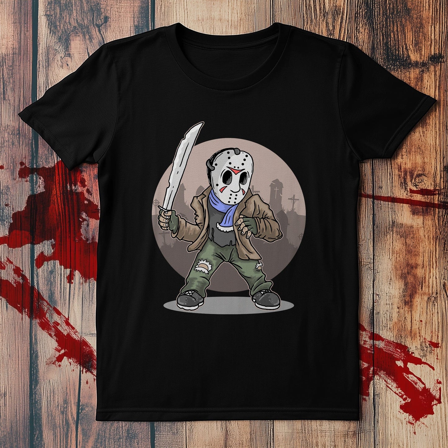 Jason Voorhees Horror Humor T-shirt