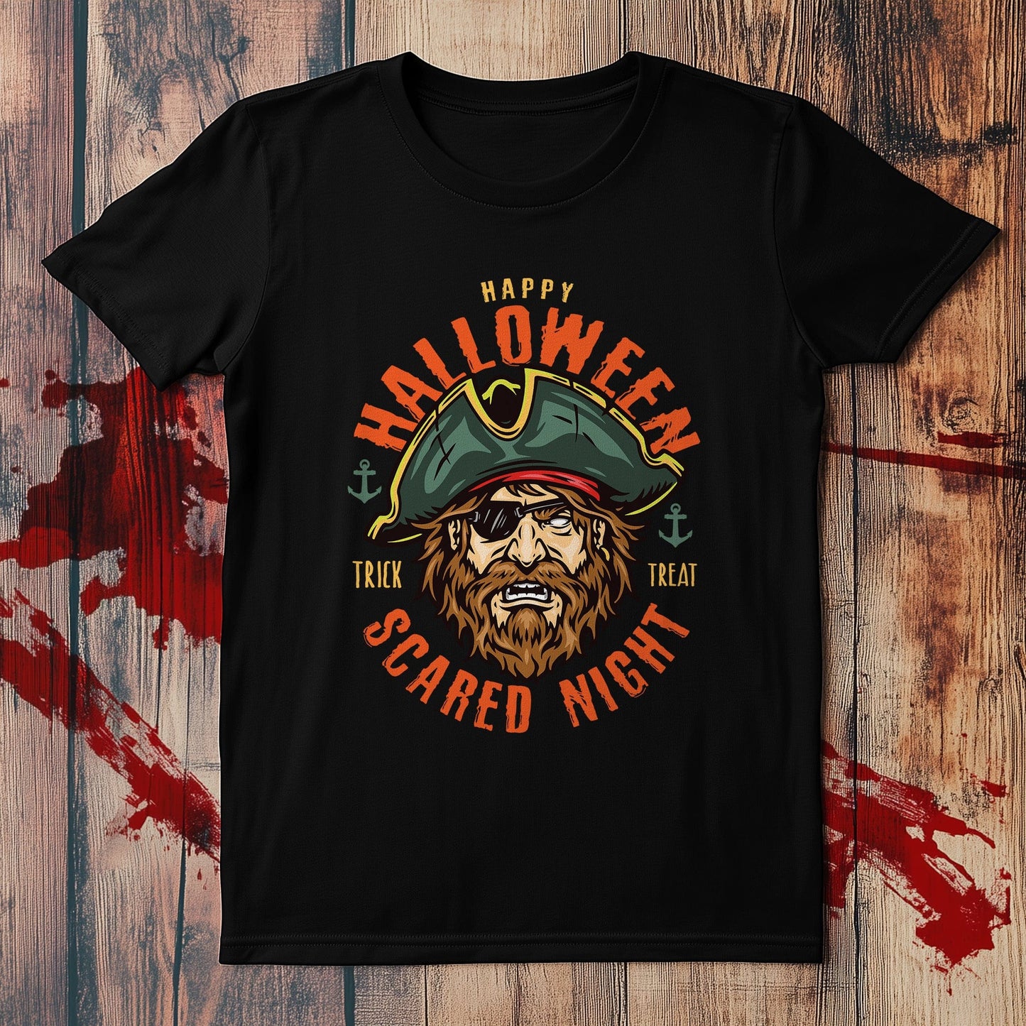 Pirate Face T-Shirt - Arrr Matey!