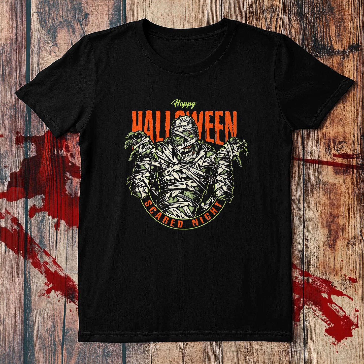 Mummy's Halloween Scared Night T-shirt
