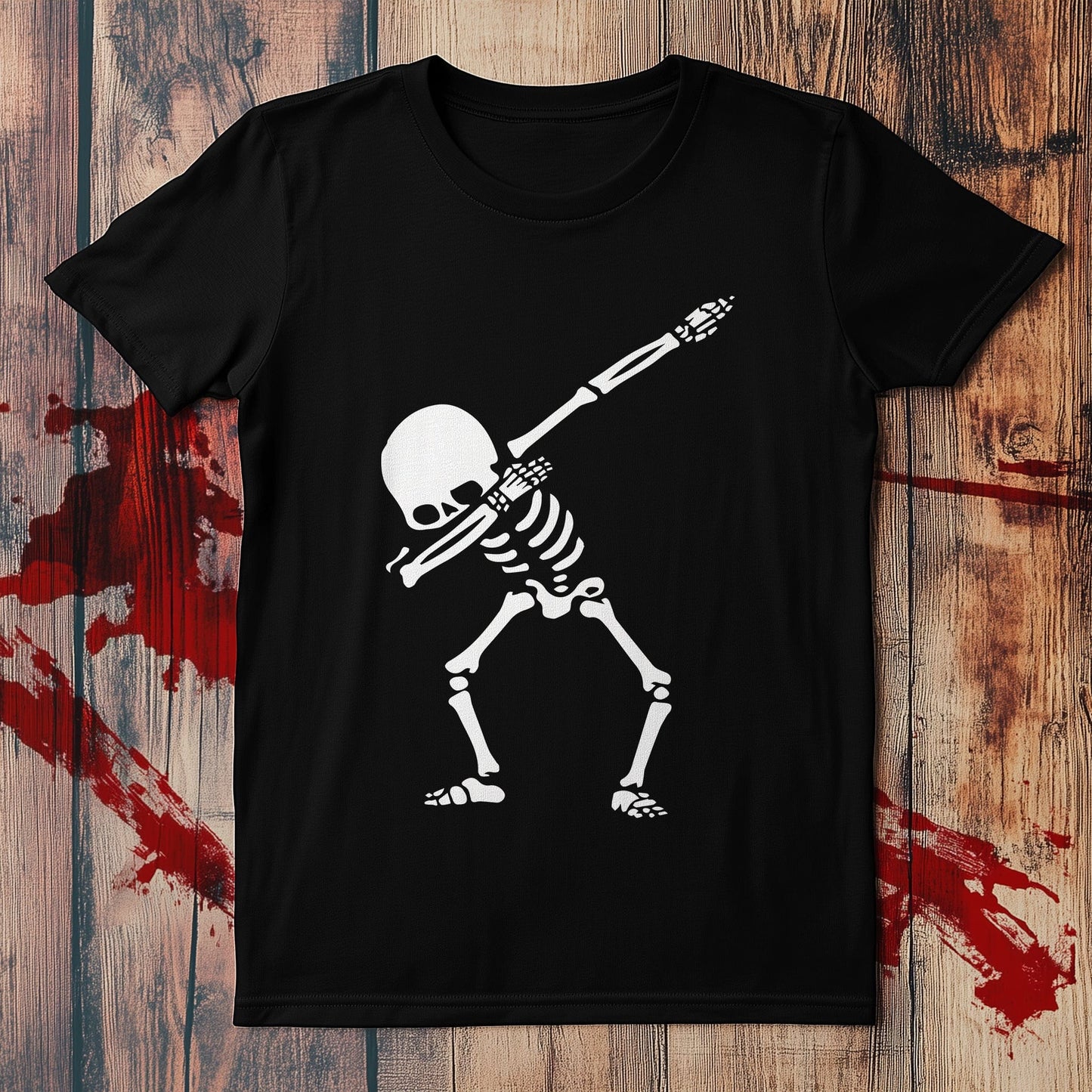 Dabbing Skeleton T-Shirt Style001