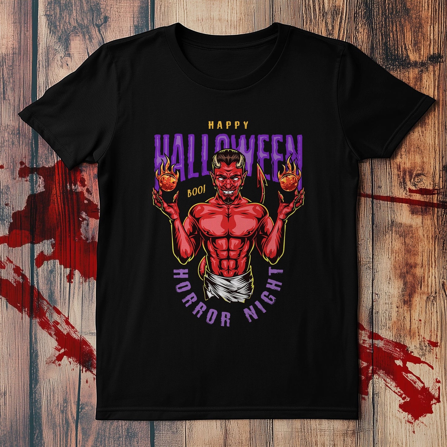 Devil Horror Night T-Shirt - Unleash