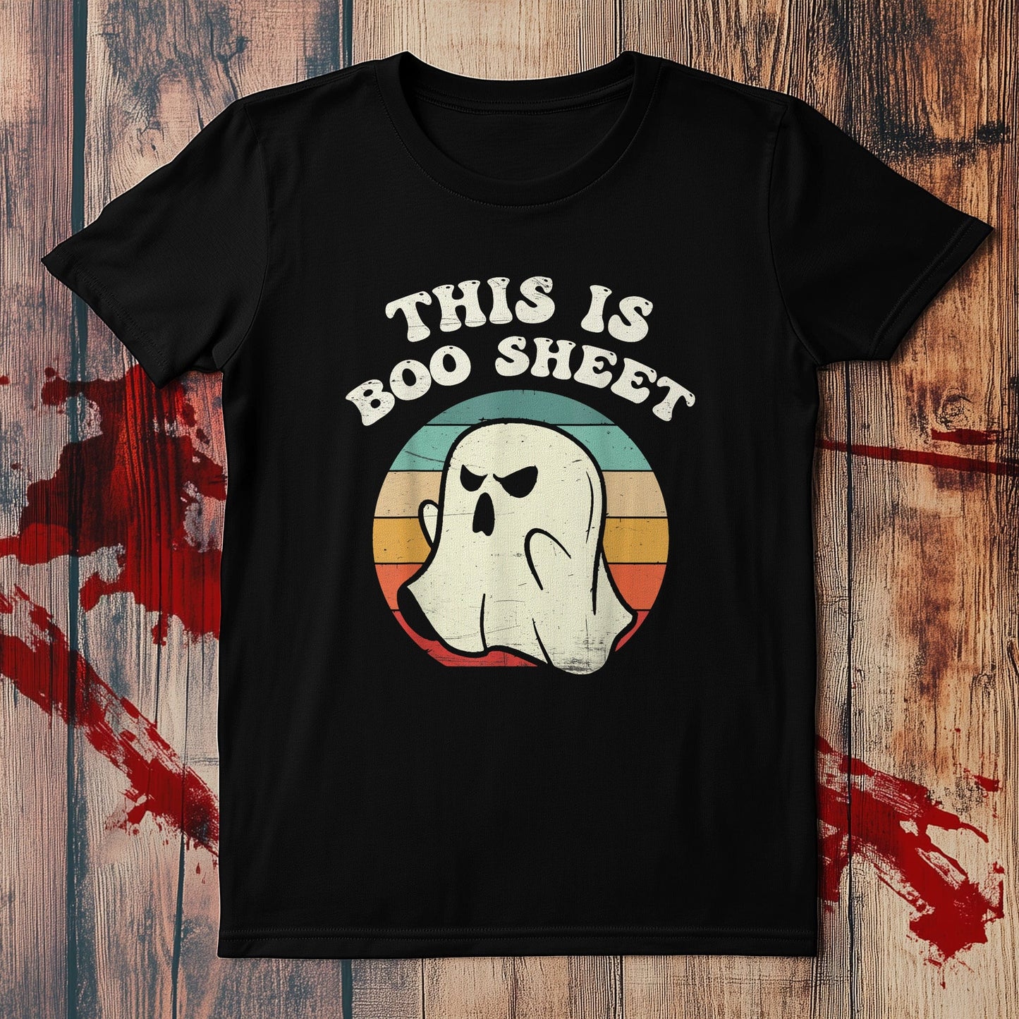 Cute Angry Ghost Boo t-shirt