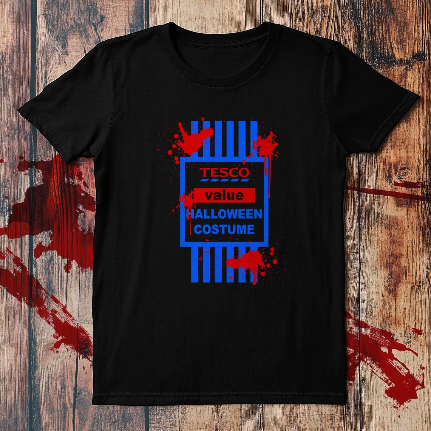 Tesco-Blood Dripping Halloween T-shirt