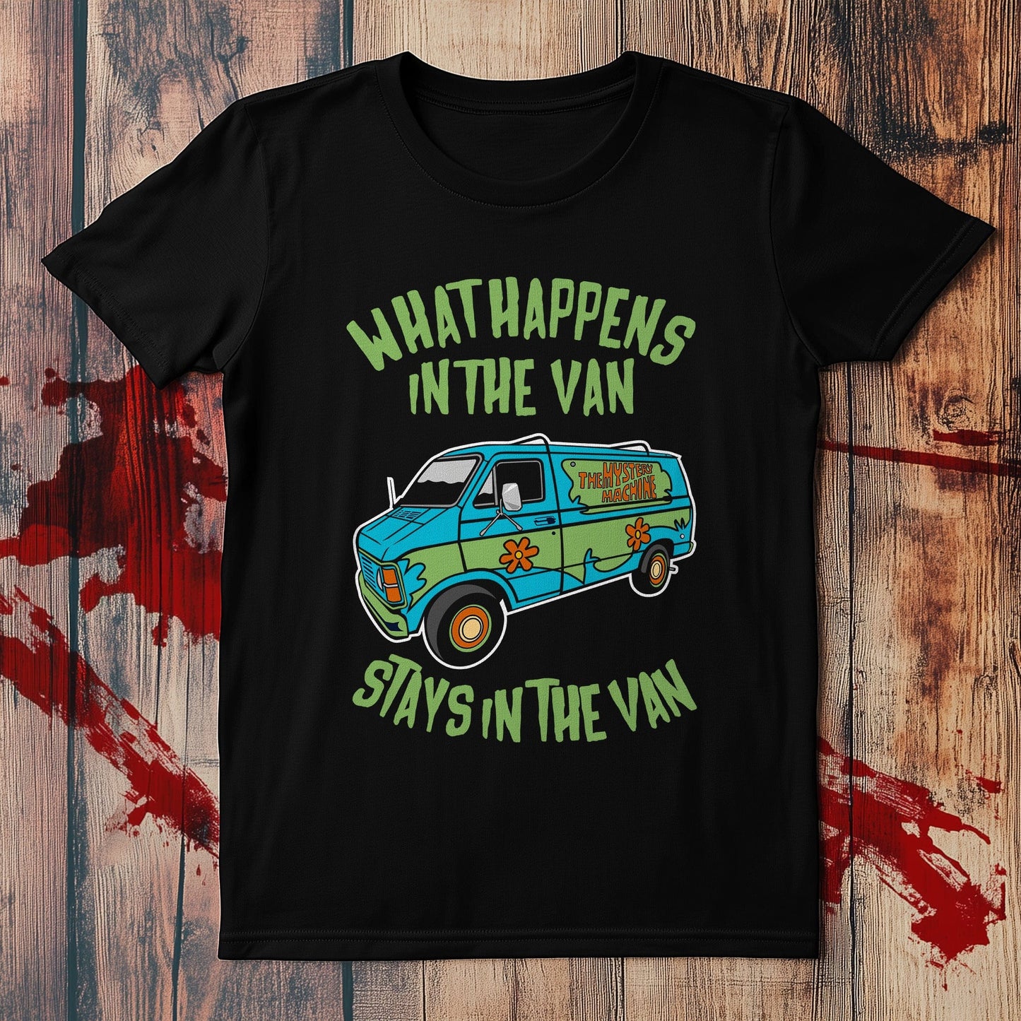What Happens in the Mystery Machine Stays in the Van T-Shirt