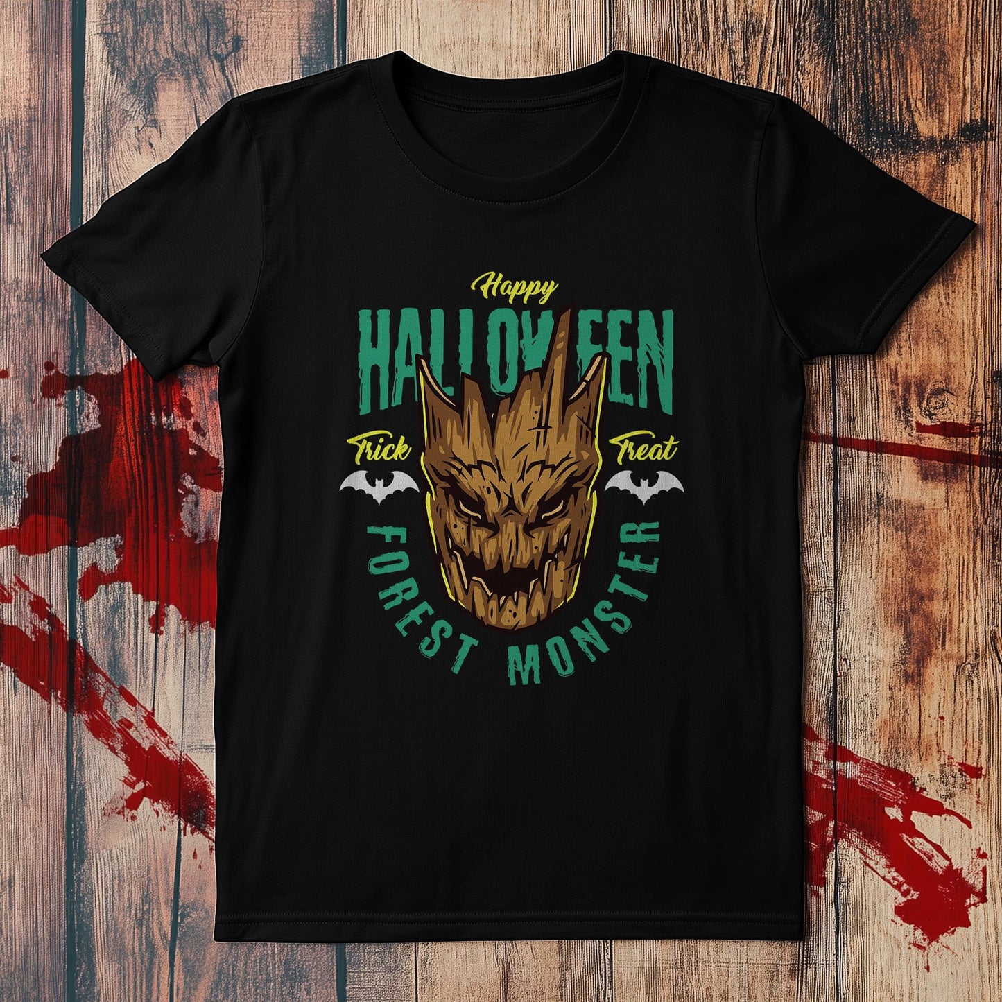 Halloween Forest Monster T-shirt -