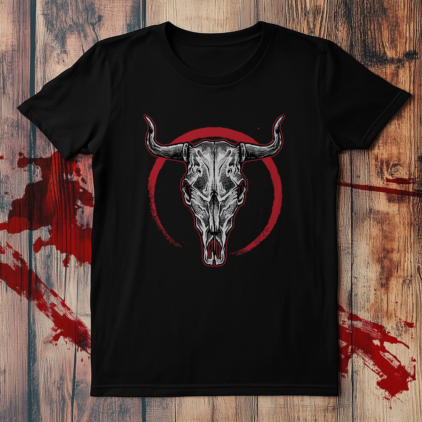Cow Skull Satan T-Shirt