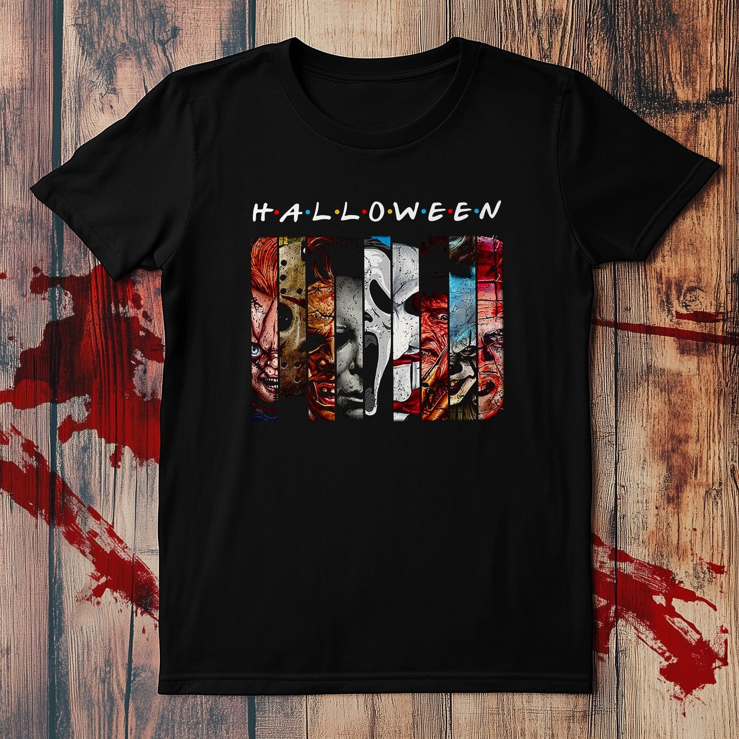 Halloween Movie Mashup T-shirt