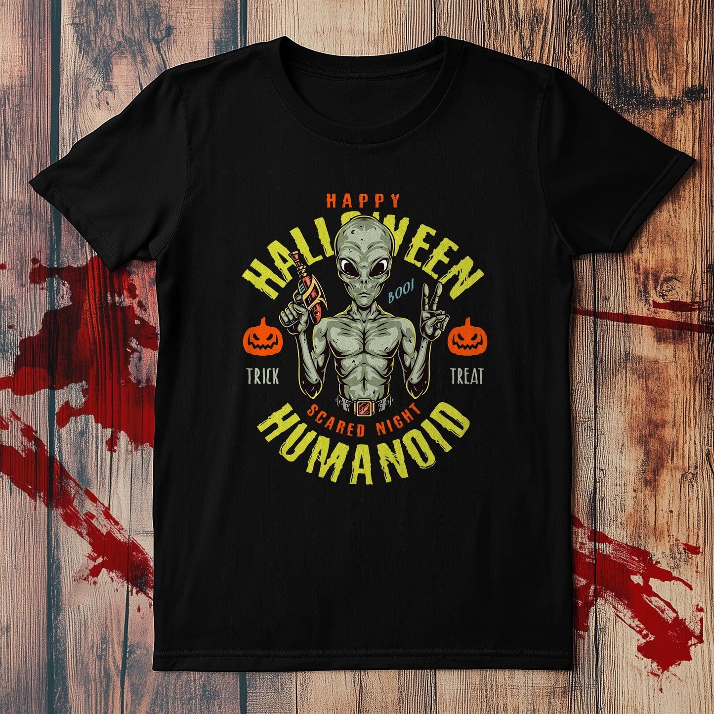 Alien Humanoid Boo t-shirt
