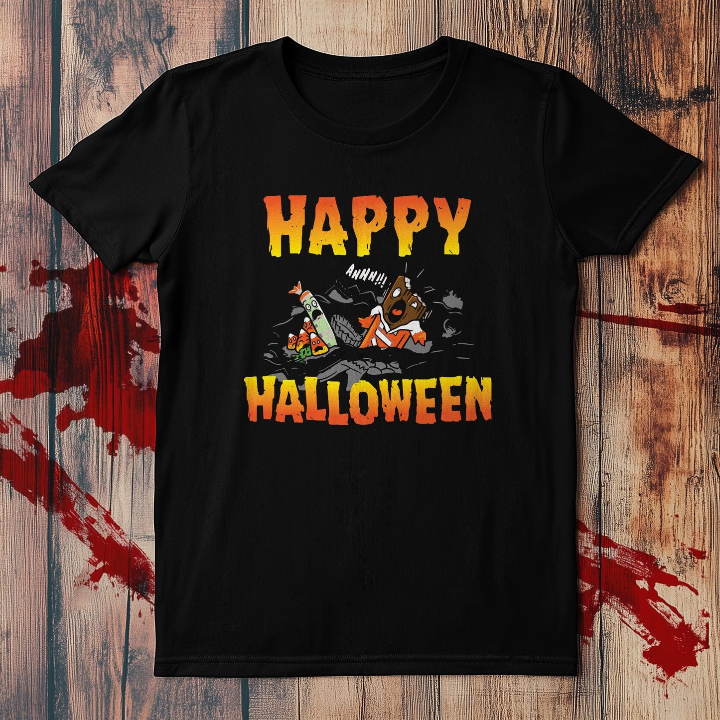 Happy Halloween Candy T-Shirt -
