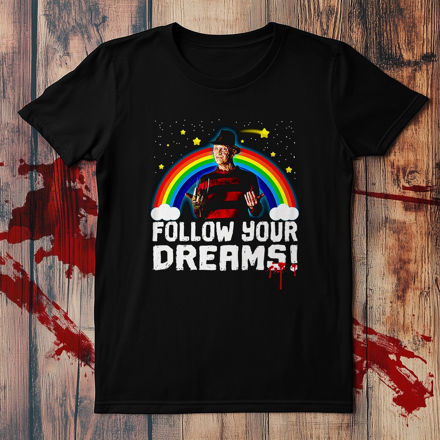 Follow Your Dreams Horror T-shirt