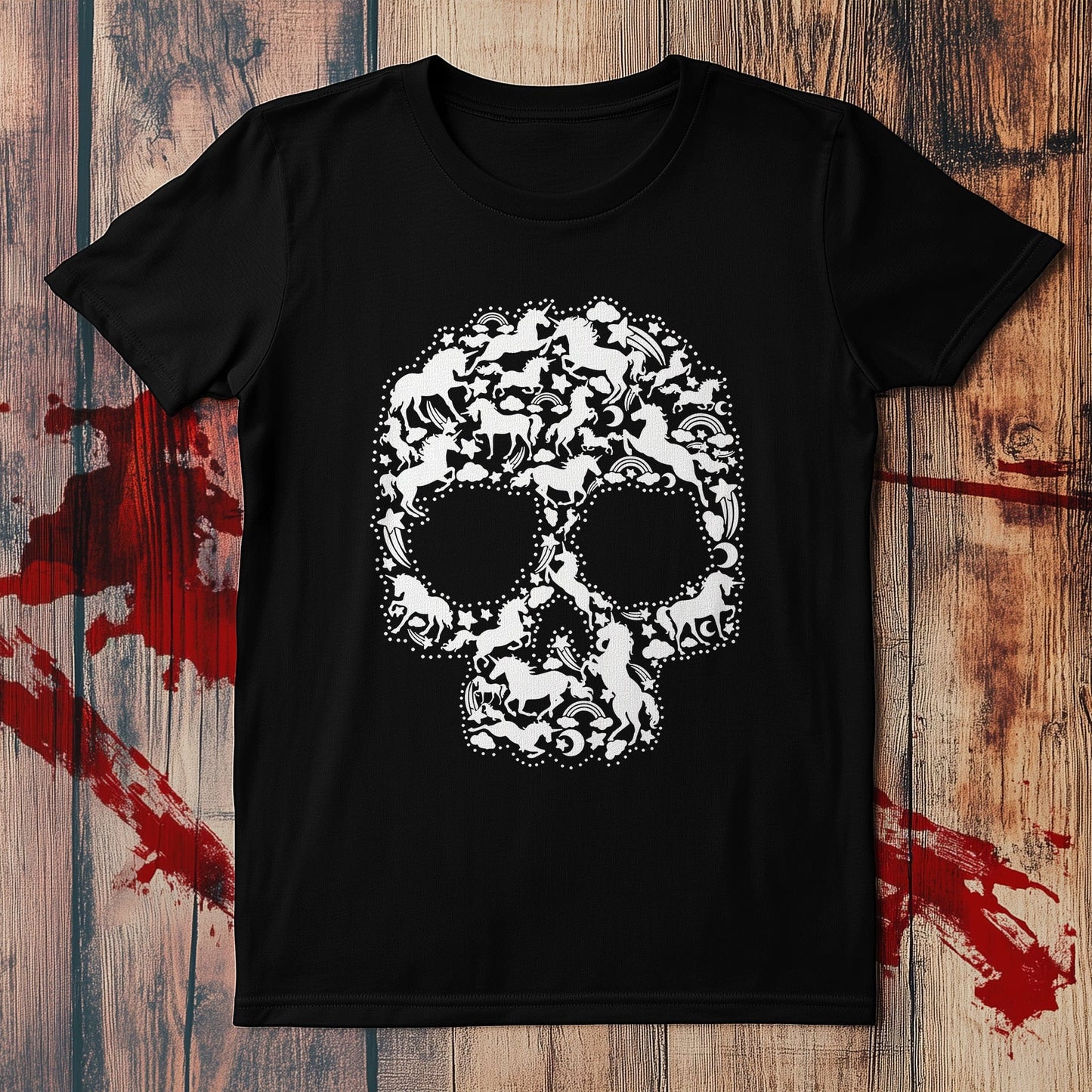 Unicorn Skull T-Shirt
