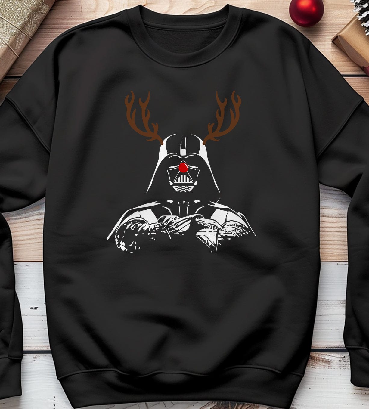 Darth Vader Reindeer Sweatshirt