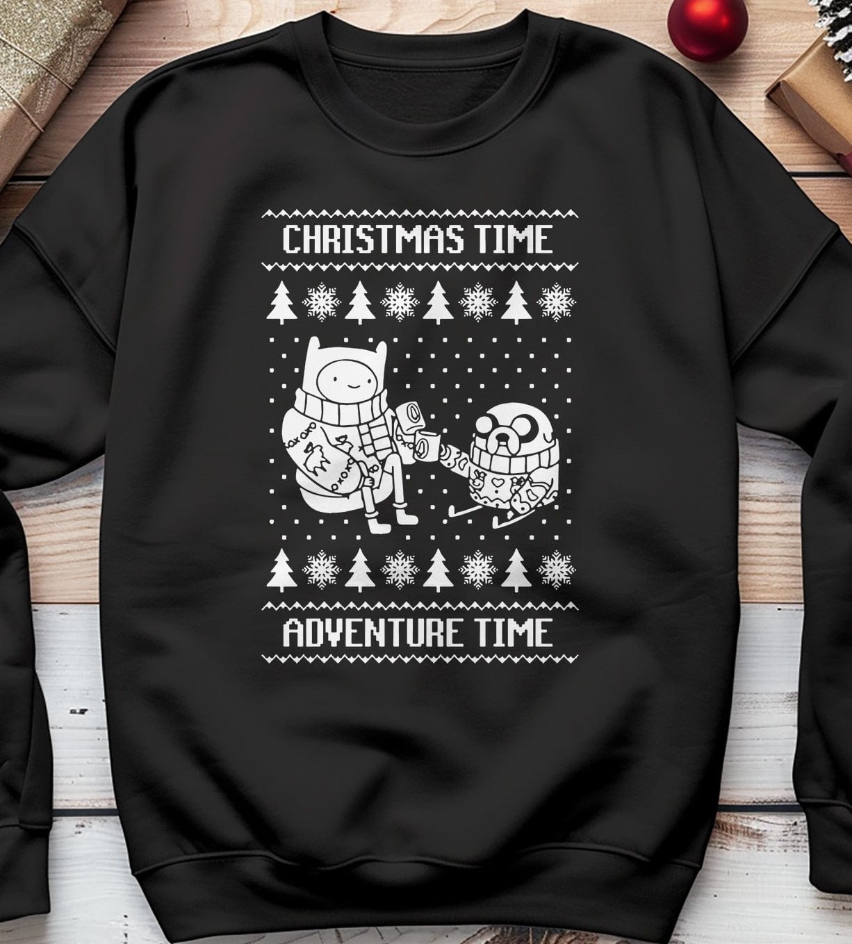 Adventure Time Christmas Sweatshirt