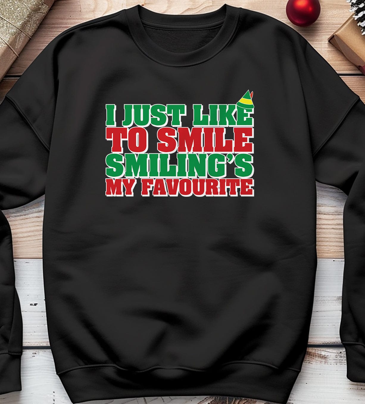 I Just Like to Smile Sweatshirt