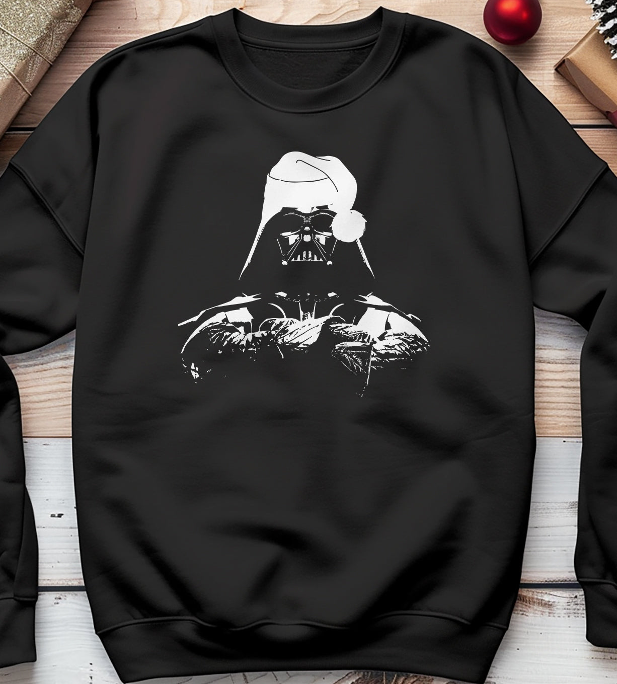 Vader Santa Hat Sweatshirt