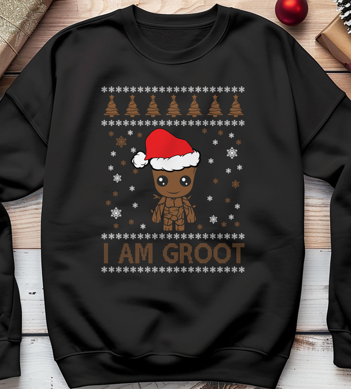 Old I Am Groot Xmas Sweatshirt
