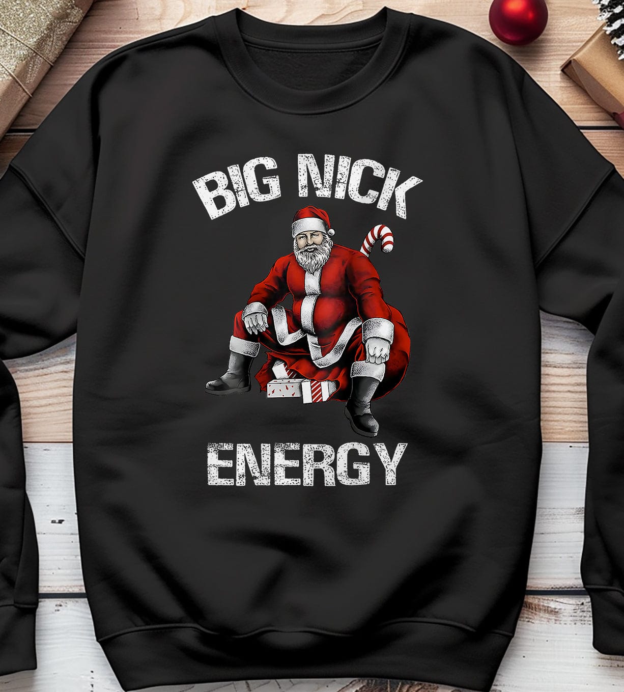 Big Nick Energy Santa Sweatshirt