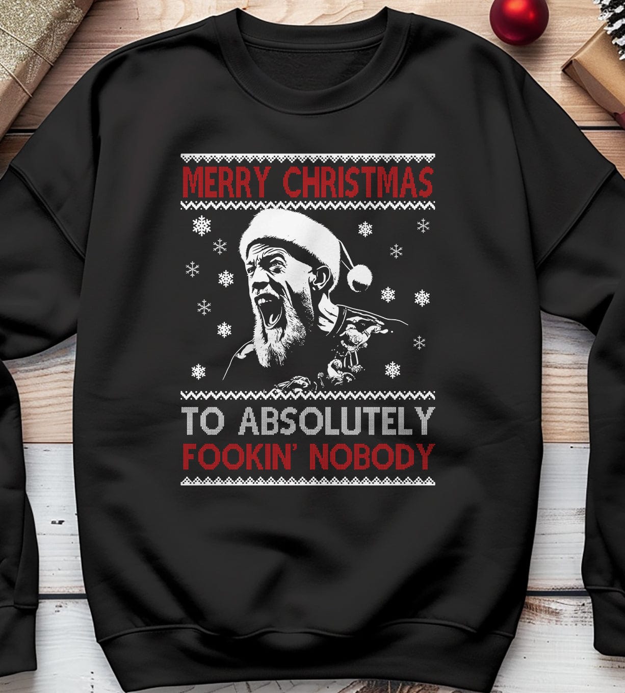 Connor McGregor Christmas Sweatshirt Style001