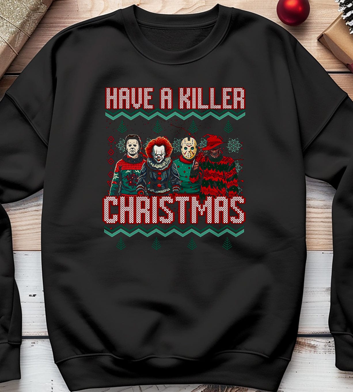 Horror-Christmas Sweatshirt