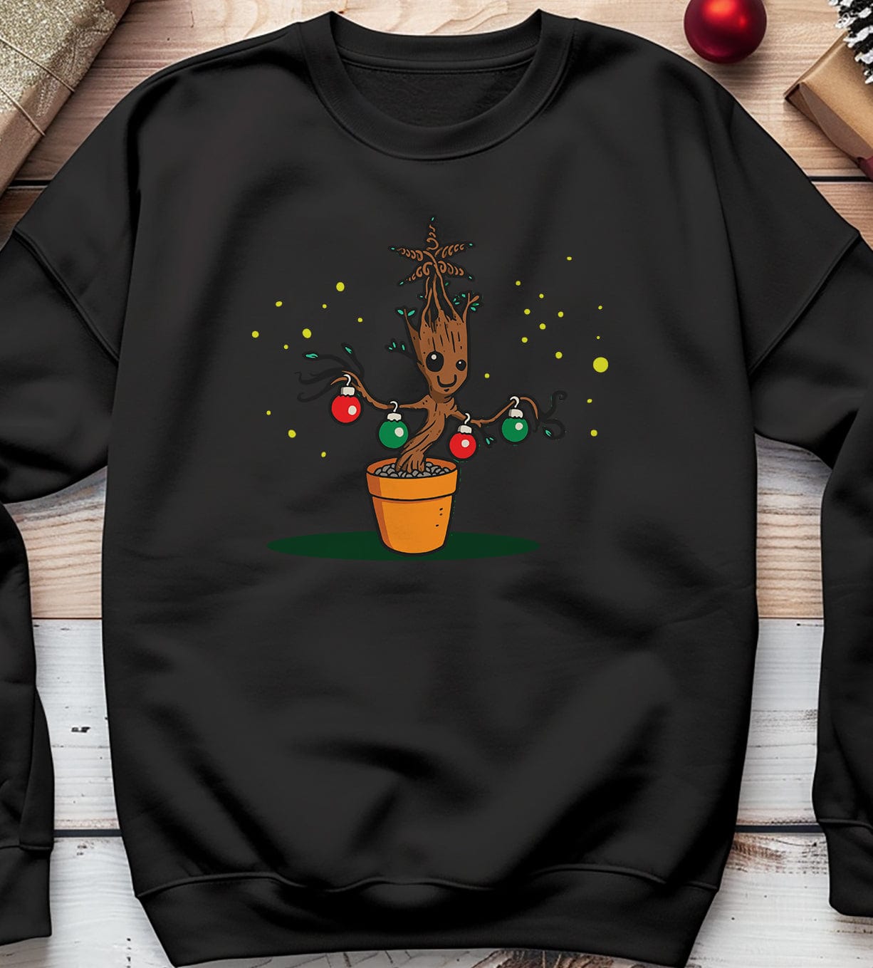 Groot Christmas Tree Sweatshirt
