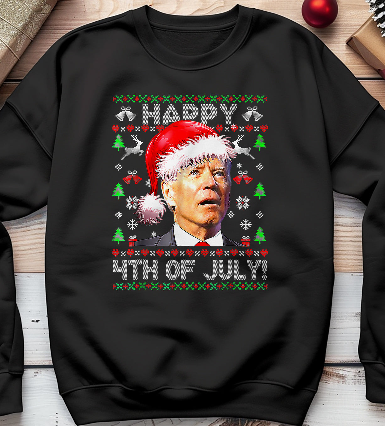 Joe Biden Christmas Sweatshirt